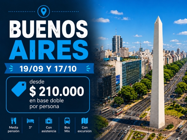 Buenos Aires - 19/09 y 17/10