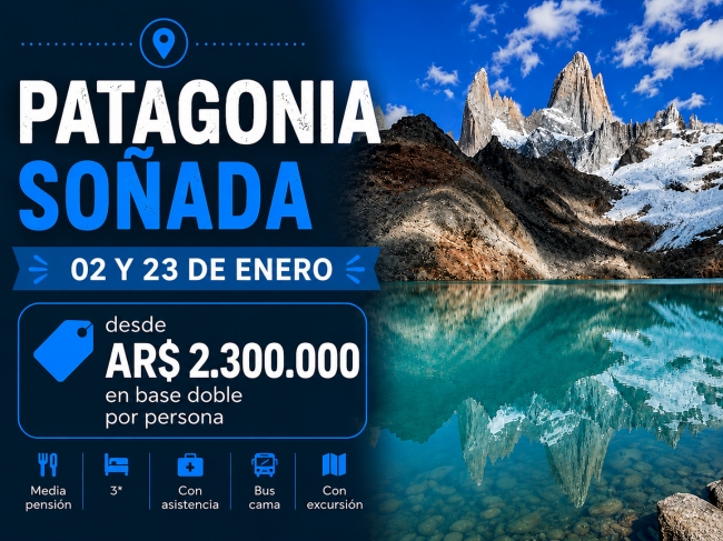 Patagonia So�ada - 02 y 23 de Enero