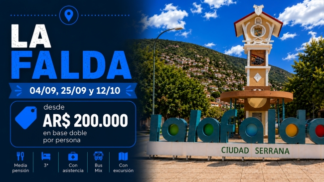 La Falda - 04/09, 25/09 y 12/10