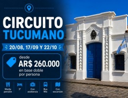 Circuito Tucumano - 20/08 , 17/09 , 22/10